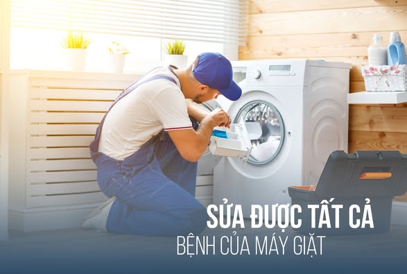 SỬA MÁY GIẶT KHÔNG VẮT ĐƯỢC TẠI NHÀ